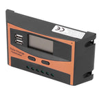 12V/24V Solar Charge Controller IP32 Waterproof High Efficient PWM Solar Power Controller40A
