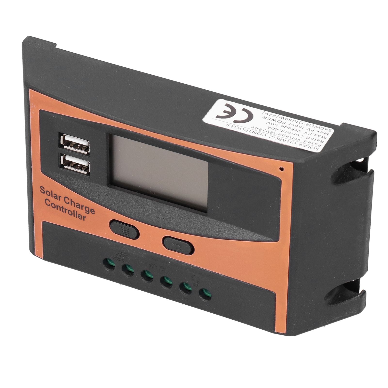 12V/24V Solar Charge Controller IP32 Waterproof High Efficient PWM Solar Power Controller40A