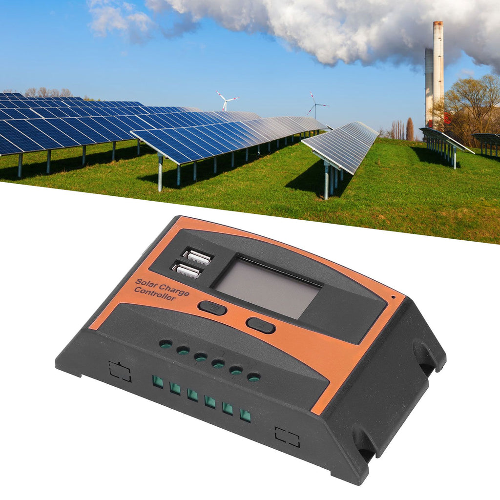 12V/24V Solar Charge Controller IP32 Waterproof High Efficient PWM Solar Power Controller40A