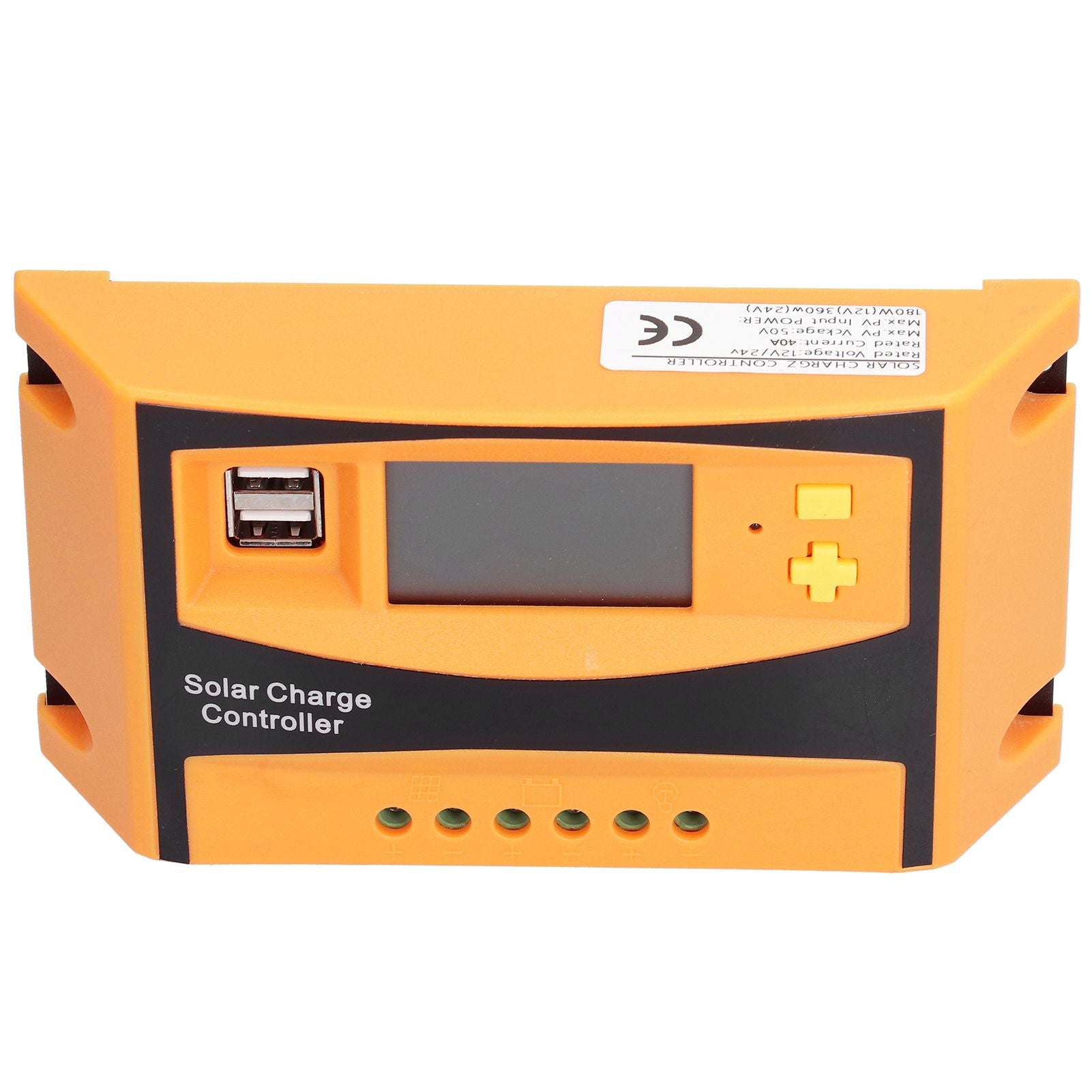 12V/24V Solar Charge Controller Solar Charge Discharge Regulator Waterproof Photovoltaic Controller40A