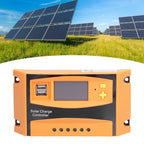 12V/24V Solar Charge Controller Solar Charge Discharge Regulator Waterproof Photovoltaic Controller40A