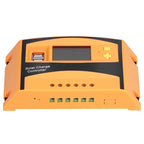 12V/24V Solar Charge Controller Solar Charge Discharge Regulator Waterproof Photovoltaic Controller50A