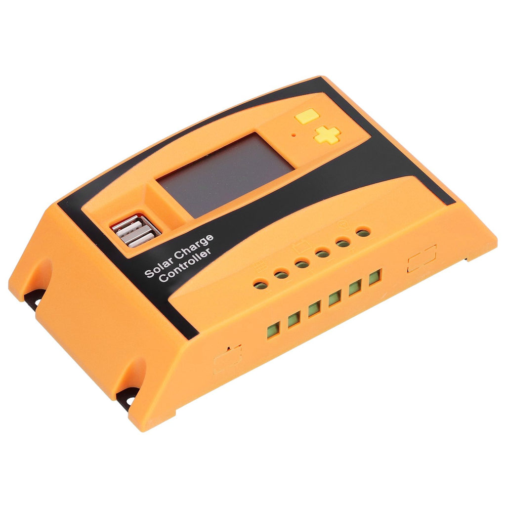 12V/24V Solar Charge Controller Solar Charge Discharge Regulator Waterproof Photovoltaic Controller50A