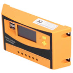 12V/24V Solar Charge Controller Solar Charge Discharge Regulator Waterproof Photovoltaic Controller60A