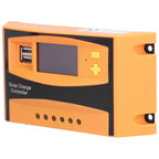 12V/24V Solar Charge Controller Solar Charge Discharge Regulator Waterproof Photovoltaic Controller60A