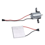 Universal Fireplace Fan Generator Sheet Motor Set Heat Powered Fan Accessory Part for Home Use