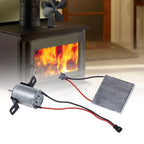 Universal Fireplace Fan Generator Sheet Motor Set Heat Powered Fan Accessory Part for Home Use