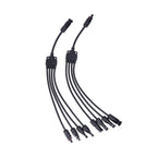 Solar Panel Connector 4 Branch Y Type Parallel Connector Solar Panel Extension Cable PV Wire Adapter