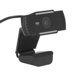 Computer Camera Microphone Automatic Noise Reduction Full HD 1080P USB Stereo Webcam with Rotatable Clip for Office