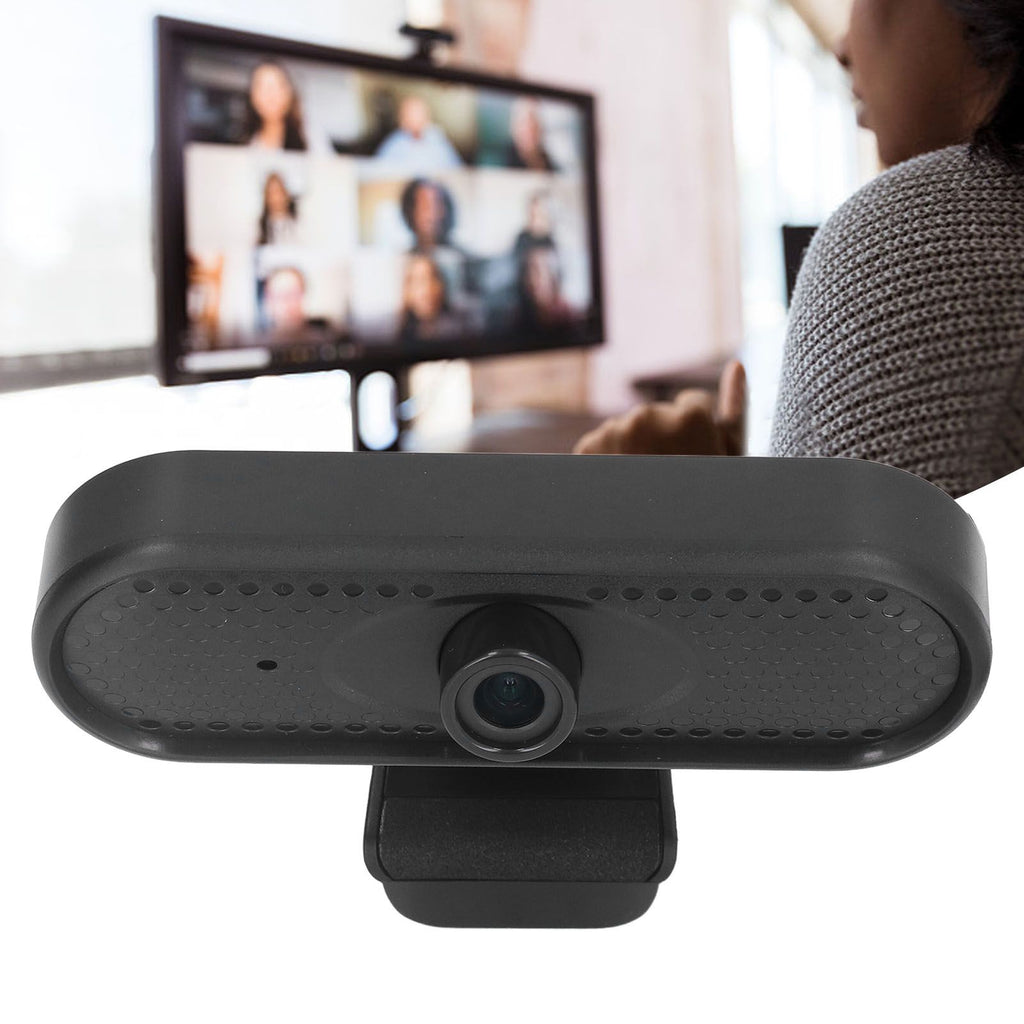 Computer Camera Plug and Play USB Full HD 1080P Auto Focusing Stereo Wide Compatibility Web Camera with Clamp