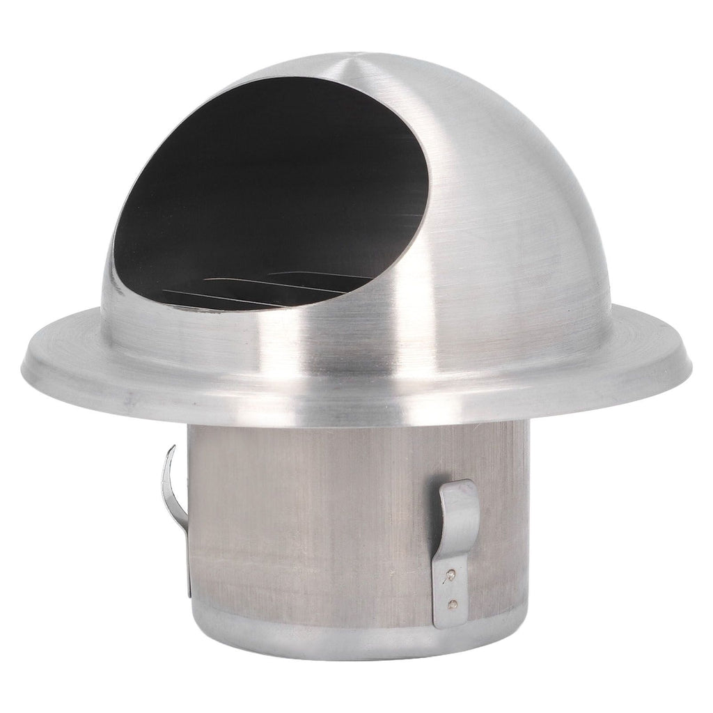 Stainless Steel Air Vent Stainless Steel Round Bull Nosed External Extractor for External Wall Exhaust 60