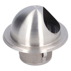 Stainless Steel Air Vent Stainless Steel Round Bull Nosed External Extractor for External Wall Exhaust 60