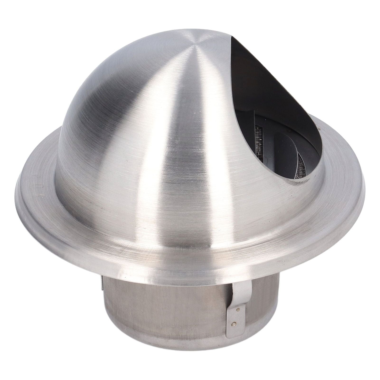 Stainless Steel Air Vent Stainless Steel Round Bull Nosed External Extractor for External Wall Exhaust 60