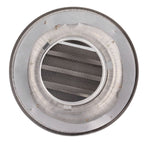 Stainless Steel Air Vent Stainless Steel Round Bull Nosed External Extractor for External Wall Exhaust 60