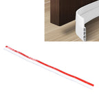 Door Sealing Strip Windproof Dustproof Noiseproof Sealing Strip for Doors Windows WardrobesWhite