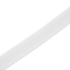 Door Sealing Tape Windproof Dustproof Soundproof Silicone Rubber Sealing Strip for Within 23mm Sealing GapsWhite