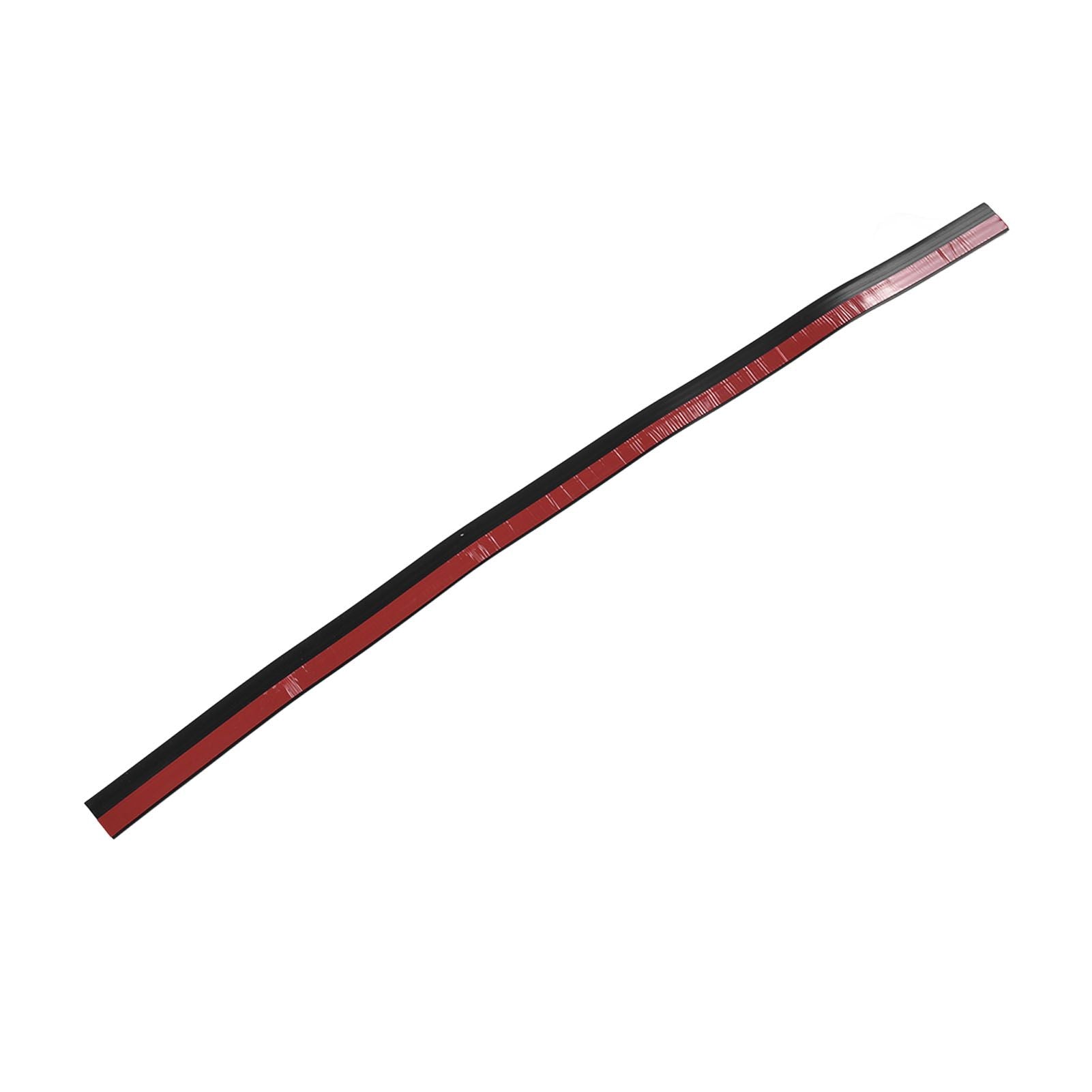 Door Sealing Tape Windproof Dustproof Soundproof Silicone Rubber Sealing Strip for Within 23mm Sealing GapsBlack