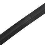 Door Sealing Tape Windproof Dustproof Soundproof Silicone Rubber Sealing Strip for Within 23mm Sealing GapsBlack