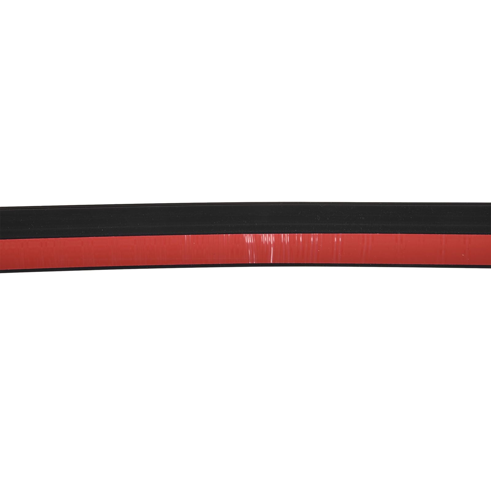 Door Sealing Tape Windproof Dustproof Soundproof Silicone Rubber Sealing Strip for Within 23mm Sealing GapsBlack