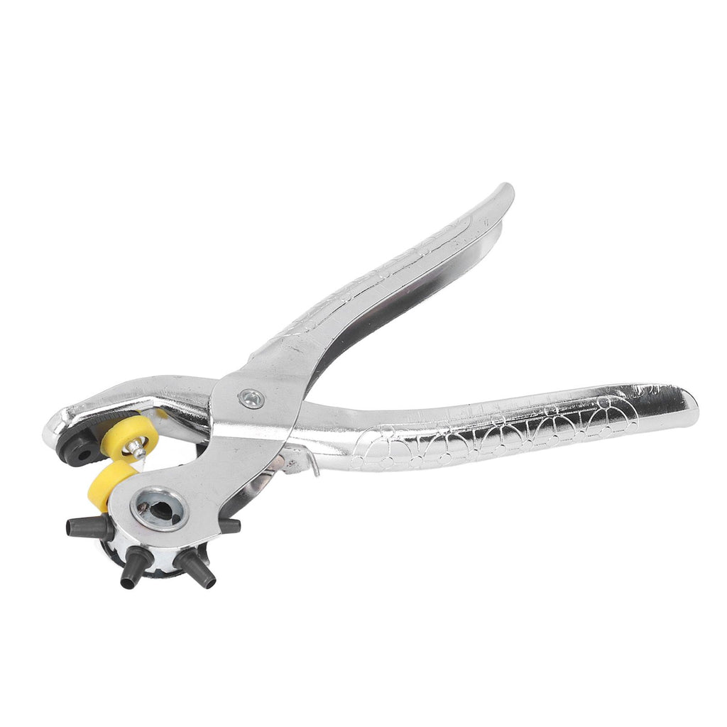 8in Belt Hole Puncher Stainless Steel Sturdy Durable Ergonomic Design Effort Saving Heat Treatment Leather Hole Punch