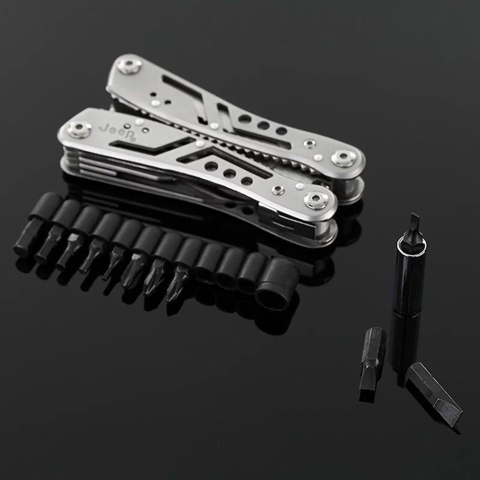 Multifunctional Pliers Portable Folding Stainless Steel Camping Pliers for Outdoor Survival
