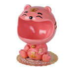 Cut Animal Shaped Key Phone Storage Basket Container Home Entryway Decor Accessory Display MoldPink