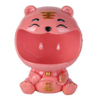 Cut Animal Shaped Key Phone Storage Basket Container Home Entryway Decor Accessory Display MoldPink