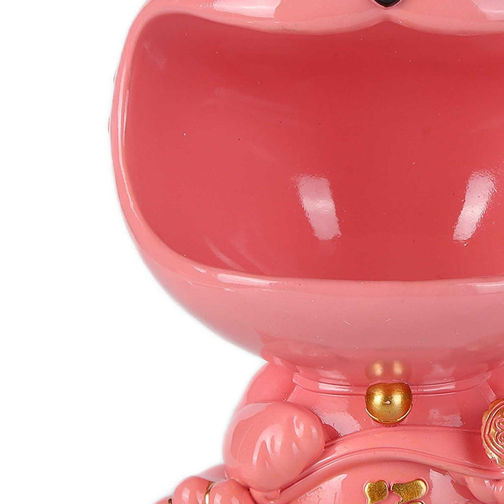 Cut Animal Shaped Key Phone Storage Basket Container Home Entryway Decor Accessory Display MoldPink