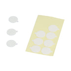 10Pcs Candle Wick Stickers Double Sided Heat Resistant Durable Convenient Candle Making Stickers
