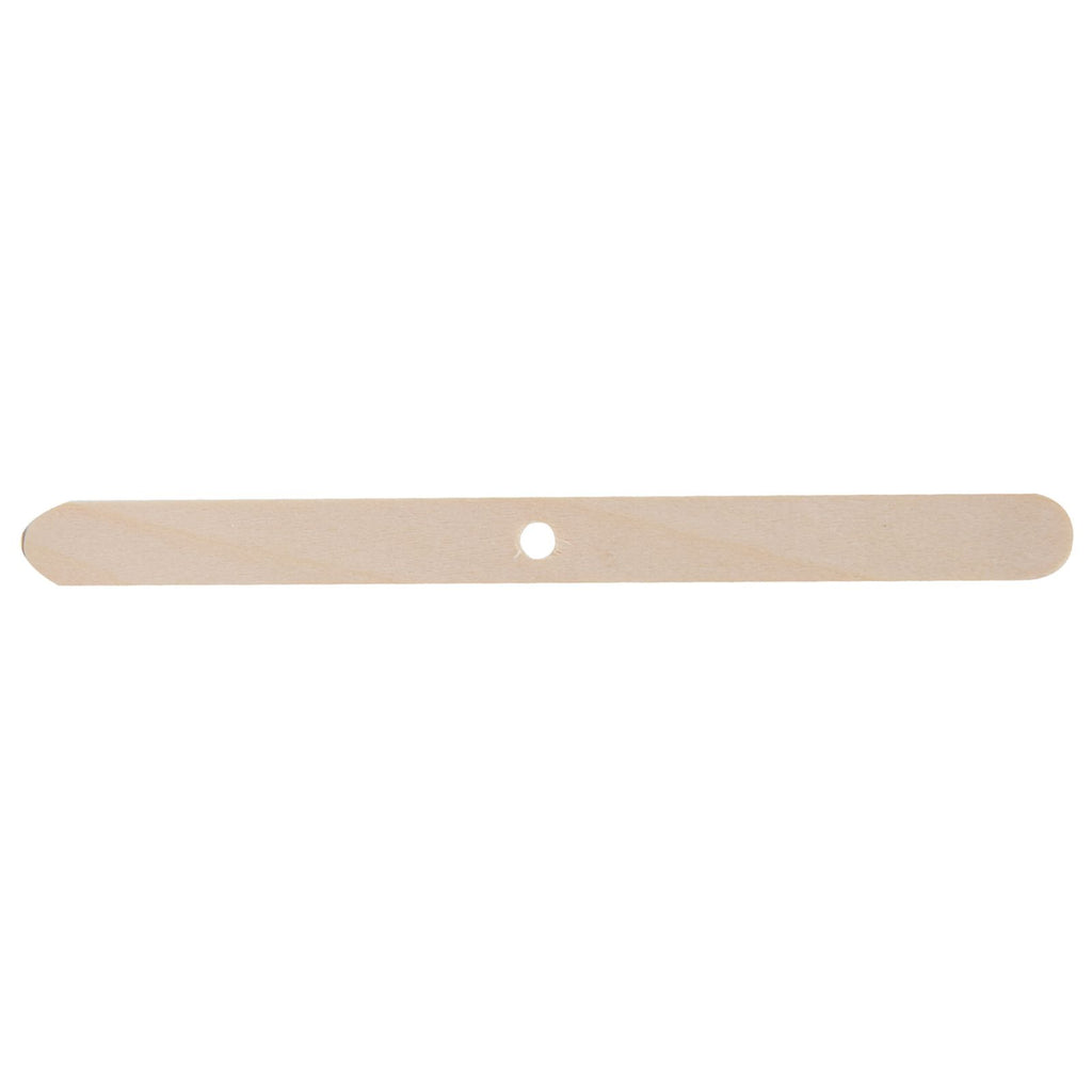 50Pcs Candle Wick Holder Birch Easy Use Reusable Wooden Wax Core Holder for Making Candles114x10mm Single Hole
