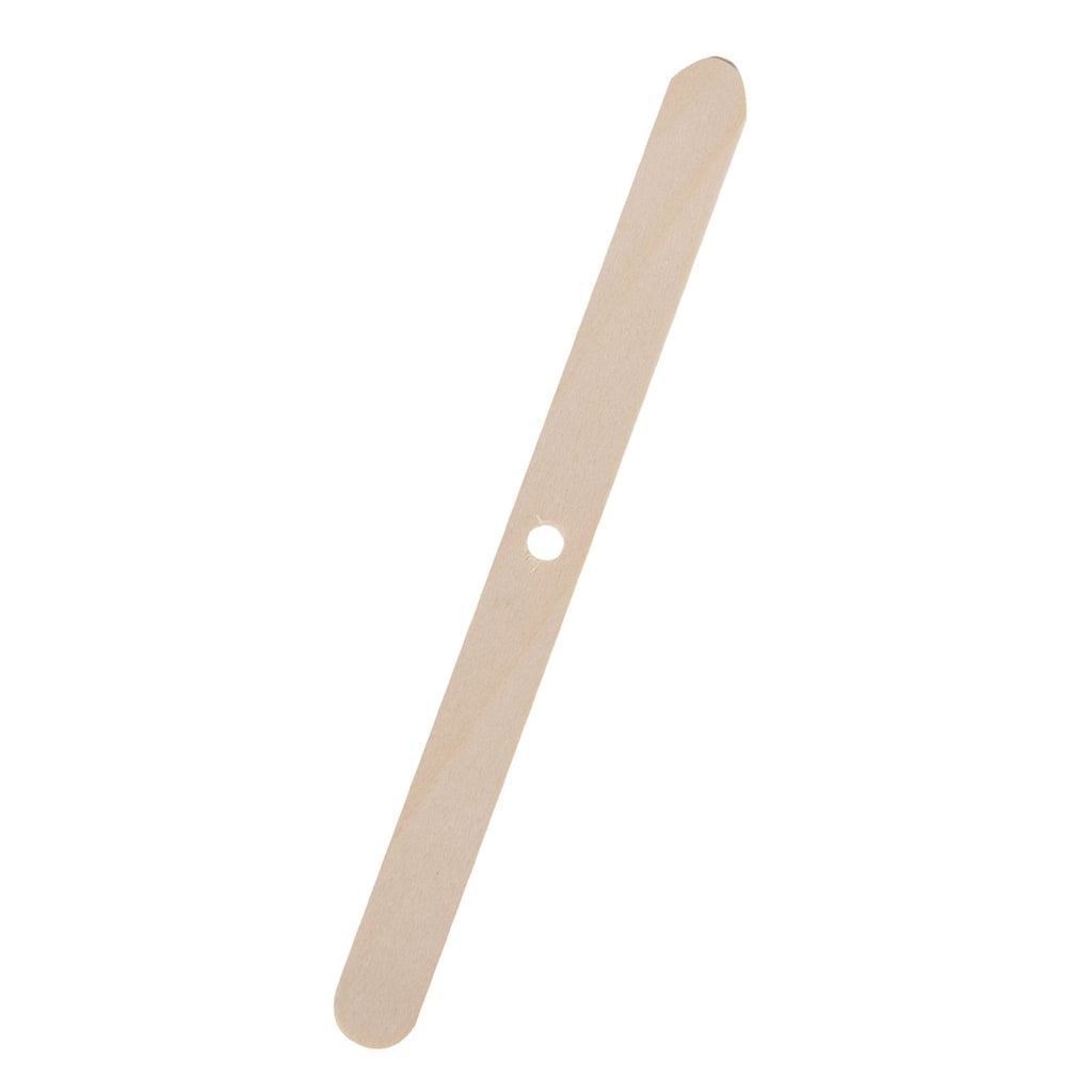 50Pcs Candle Wick Holder Birch Easy Use Reusable Wooden Wax Core Holder for Making Candles114x10mm Single Hole