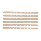 50Pcs Candle Wick Holder Birch Easy Use Reusable Wooden Wax Core Holder for Making Candles180x10mm 7 Hole