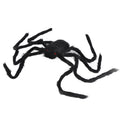 Spiders Halloween Decor Terrible Reusable Black Giant Spider Halloween Decoration for Indoor Outdoor90cm