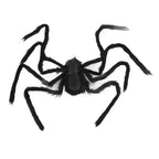 Spiders Halloween Decor Terrible Reusable Black Giant Spider Halloween Decoration for Indoor Outdoor90cm