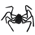 Spiders Halloween Decor Terrible Reusable Black Giant Spider Halloween Decoration for Indoor Outdoor90cm