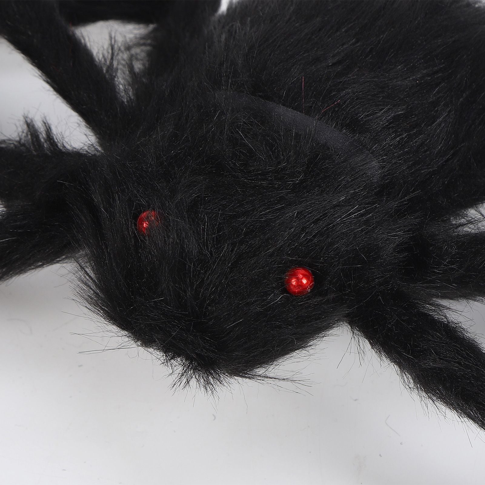 Spiders Halloween Decor Terrible Reusable Black Giant Spider Halloween Decoration for Indoor Outdoor90cm