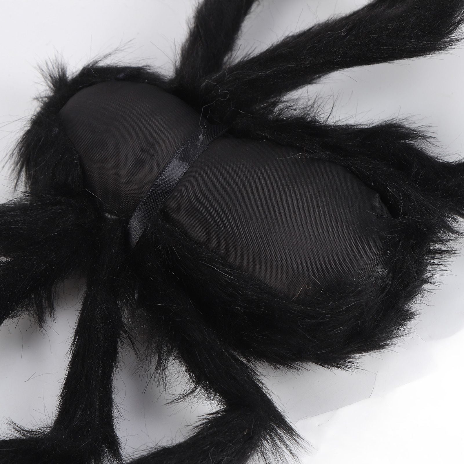 Spiders Halloween Decor Terrible Reusable Black Giant Spider Halloween Decoration for Indoor Outdoor90cm