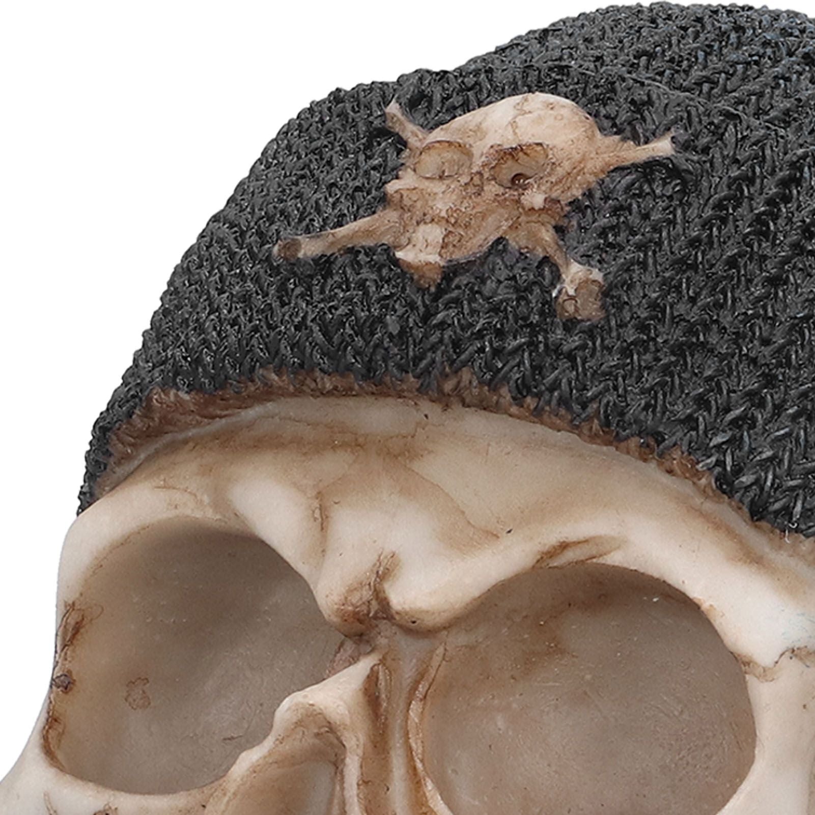 Resin Skull Durable Lightweight Halloween Decoration Resin Skull Ornament for Holiday Party