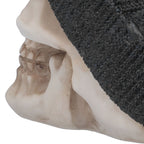 Resin Skull Durable Lightweight Halloween Decoration Resin Skull Ornament for Holiday Party