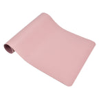 Computer Desk Pad Waterproof Two Color Double Sided Leather Desk Pad for Office and Home