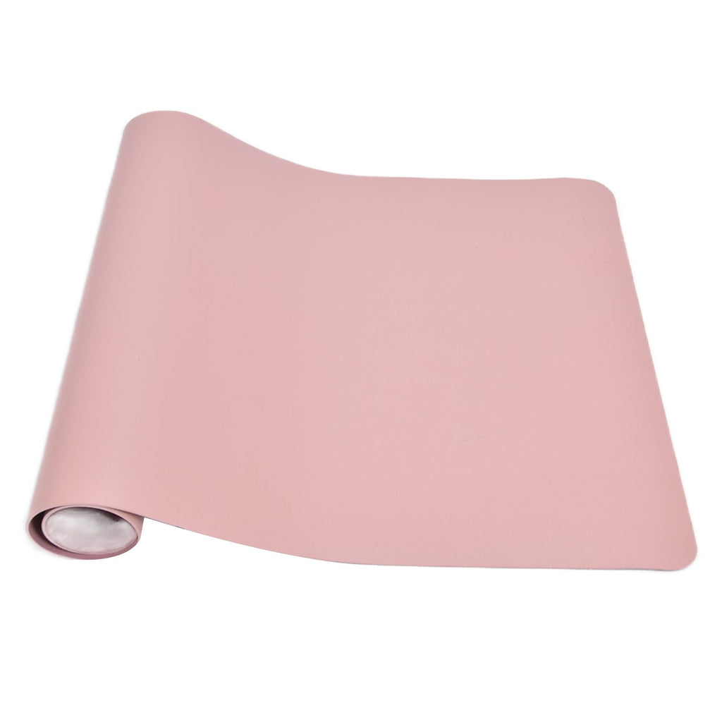 Computer Desk Pad Waterproof Two Color Double Sided Leather Desk Pad for Office and Home