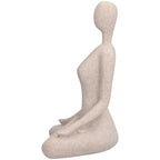 Yoga Pose Statue Nordic Sandstone Resin Yoga Pose Figurines Collectible Decoration Gifts for Home Office DecorBL560