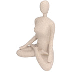 Yoga Pose Statue Nordic Sandstone Resin Yoga Pose Figurines Collectible Decoration Gifts for Home Office DecorBL560