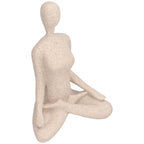 Yoga Pose Statue Nordic Sandstone Resin Yoga Pose Figurines Collectible Decoration Gifts for Home Office DecorBL560