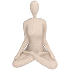 Yoga Pose Statue Nordic Sandstone Resin Yoga Pose Figurines Collectible Decoration Gifts for Home Office DecorBL560