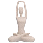 Yoga Pose Statue Nordic Sandstone Resin Yoga Pose Figurines Collectible Decoration Gifts for Home Office DecorBL561