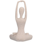 Yoga Pose Statue Nordic Sandstone Resin Yoga Pose Figurines Collectible Decoration Gifts for Home Office DecorBL561