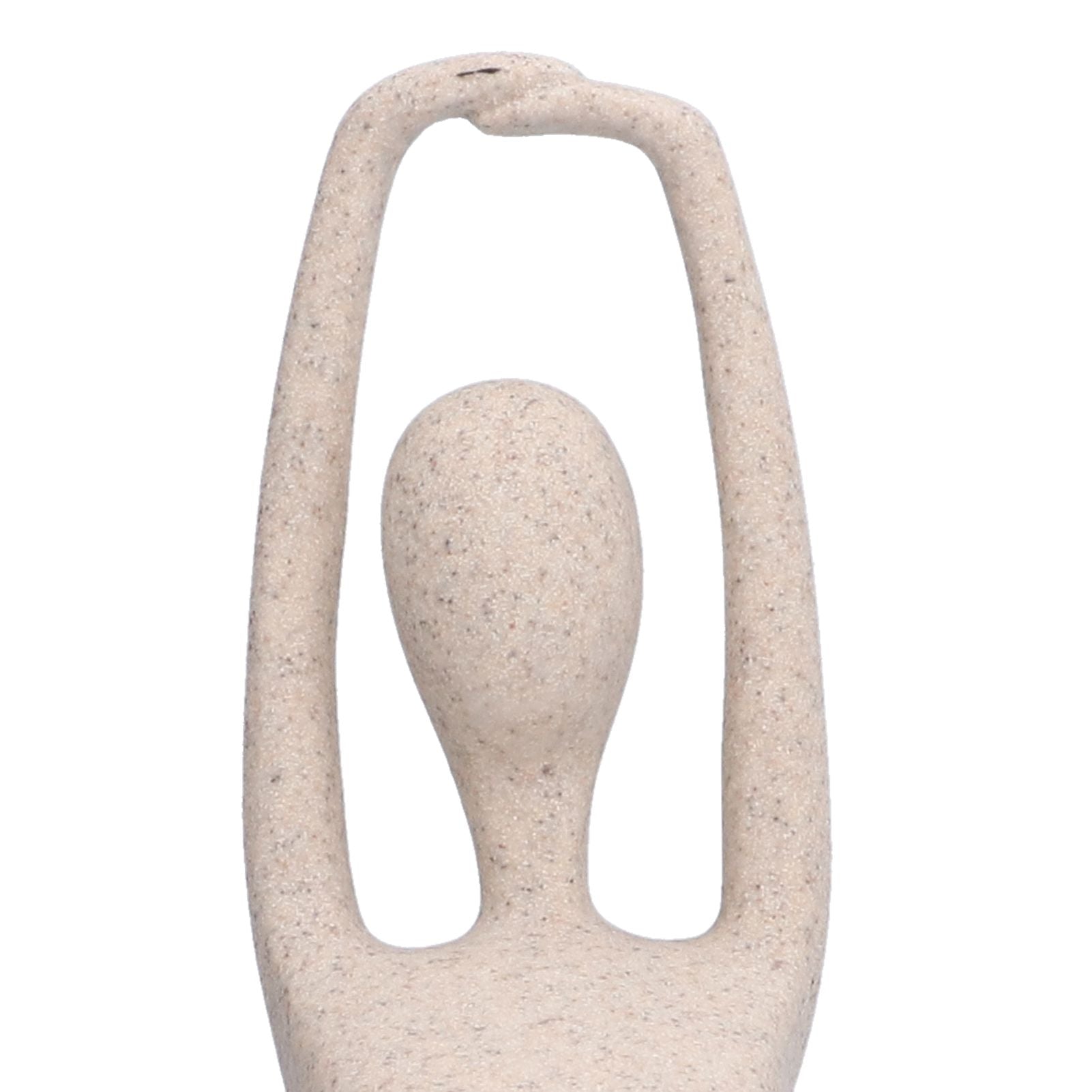 Yoga Pose Statue Nordic Sandstone Resin Yoga Pose Figurines Collectible Decoration Gifts for Home Office DecorBL561