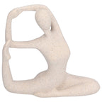 Yoga Pose Statue Nordic Sandstone Resin Yoga Pose Figurines Collectible Decoration Gifts for Home Office DecorBL562