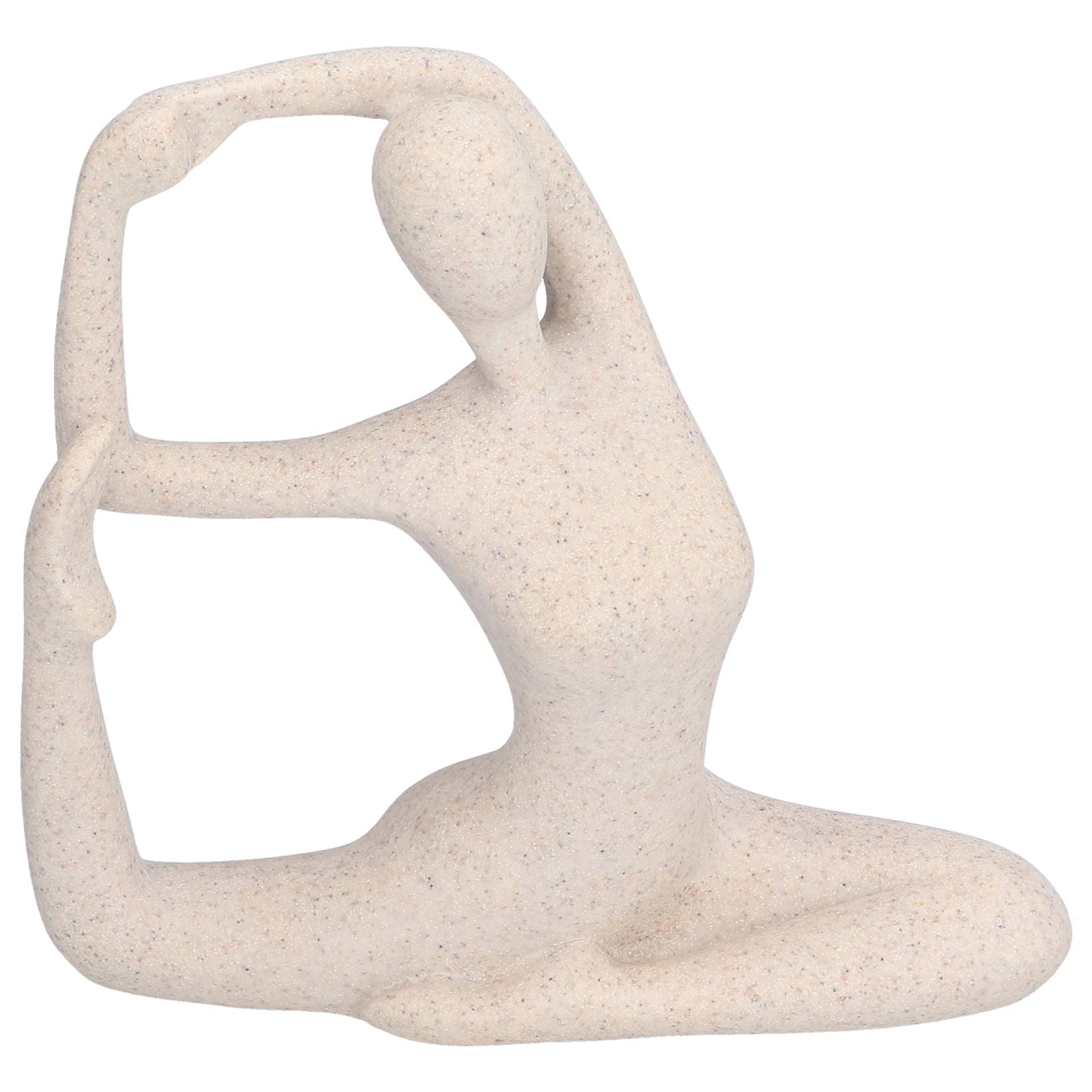 Yoga Pose Statue Nordic Sandstone Resin Yoga Pose Figurines Collectible Decoration Gifts for Home Office DecorBL562